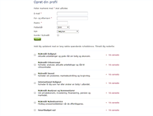 Tablet Screenshot of nyhedsbreve.nykredit.dk